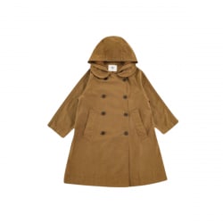 Brown trench coat 